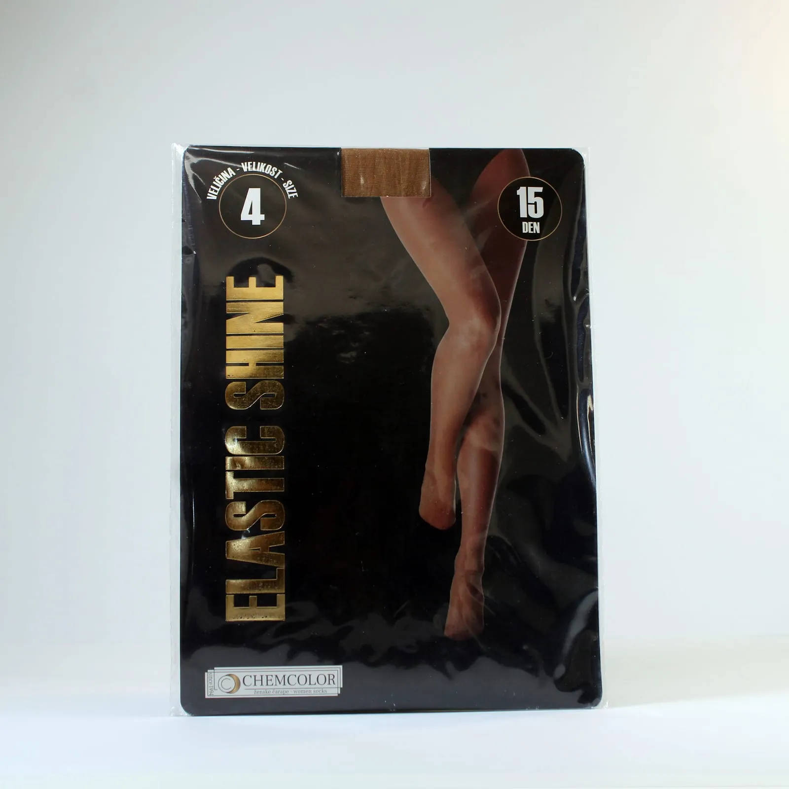 Pakiranje hulahopki Elastic Shine, 15 DEN